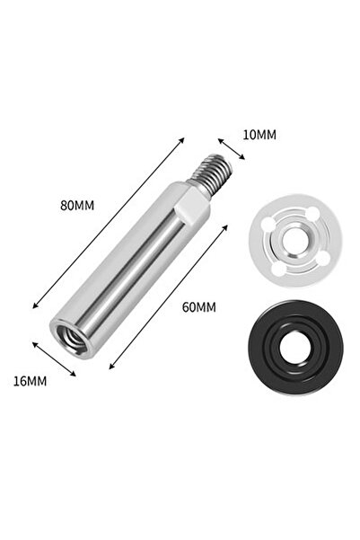 Choice SET Angle Grinder Bit Extension Shaft 80mm M10 Durable Connecting Rod ...