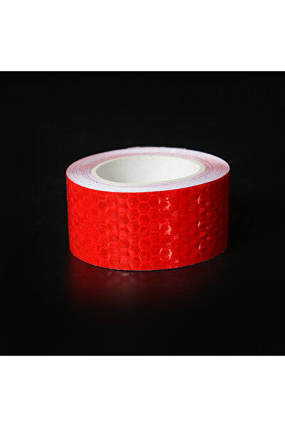 choice2 Red Outdoor Waterproof Reflective Warning Tape, Reflective Tape, Nigh...