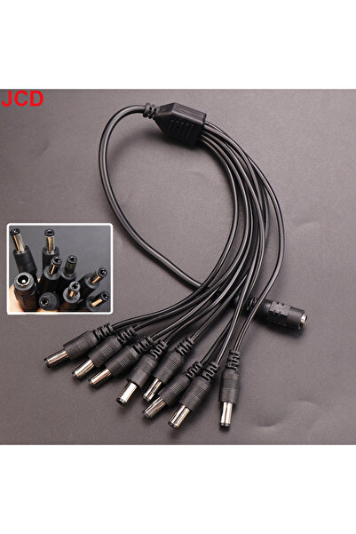 Choice 1to8 JCD 5.5* 2.1mm 1 to 2/3/4/5/6/8 Way DC Power Splitter Cable 5V 12...