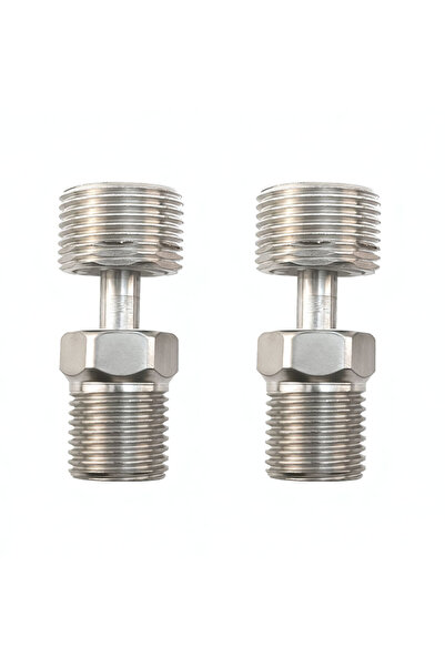 Choice1 2pcs 304 Stainless Steel Eccentric Screw Adjustable 360° Rotatable An...