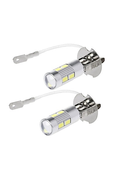 Choice مصابيح سيارة H3 بيضاء، قطعتان، مصابيح LED H3 10SMD 5630 لأضواء الضباب،...