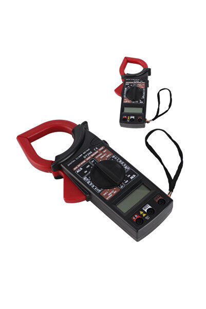Choice Red Digital Clamp Meter Multifunctional AC DC Voltmeter Smart Current ...