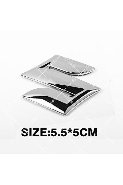 Choice3 ملصق شعار سوزوكي ثلاثي الأبعاد صغير الحجم، مصنوع من البلاستيك الفضي، ...