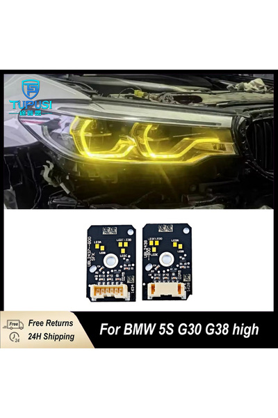 Choice yellow Yellow DRL LED Boards For BMW G30 G38 F90 M5 G31 G32 GT 2018 20...