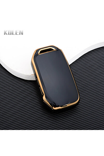 Choice1 غطاء حماية أسود من مادة TPU لمفتاح السيارة، متوافق مع سيارات كيا سبور...