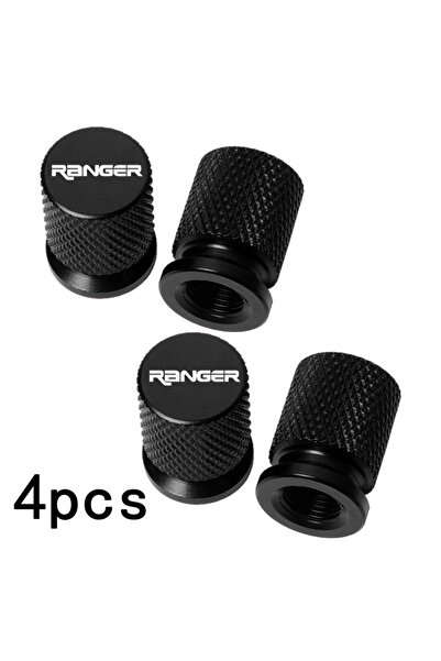 Choice8 أغطية صمامات إطارات سيارات سوداء مكونة من 4 قطع، مقاومة للماء والغبار...