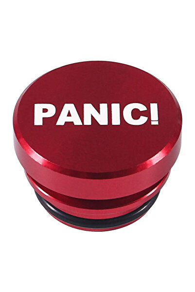 Choice قابس ولاعة سجائر بديل للسيارة من الألومنيوم الأحمر المصقول من بانيك، ز...