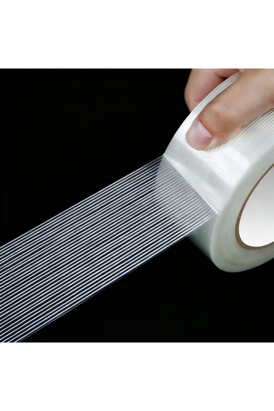 Choice شريط ألياف مخطط 18 مم 50 م 50 م غلاف عازل لفّ بطارية الليثيوم شريط من ...