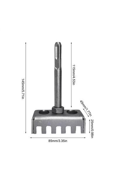 Choice قاطع ثقوب مربع من الفولاذ المقاوم للصدأ لتوسيع ثقوب مطرقة كهربائية من ...