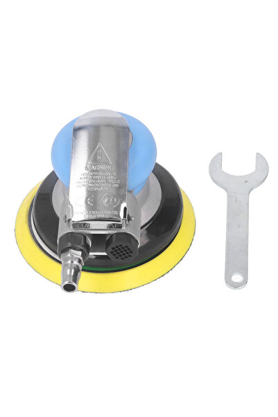 Choice ماكينة صنفرة هوائية مدارية صفراء مقاس 5 بوصات، تعمل بالهواء المضغوط، ب...