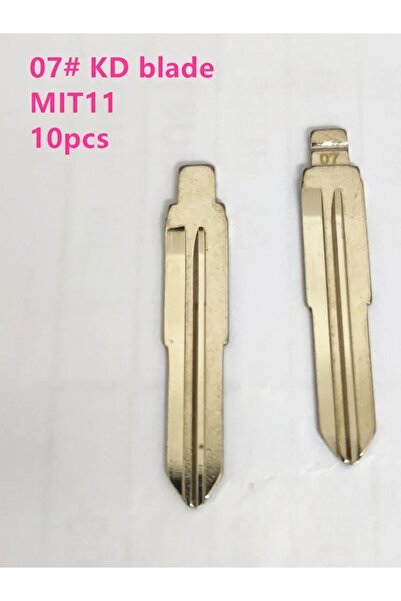 Choice شفرة 07 KD، 10 قطع، مفتاح سيارة خام MIT11R MIT11، شفرة مفتاح 07# KD، م...