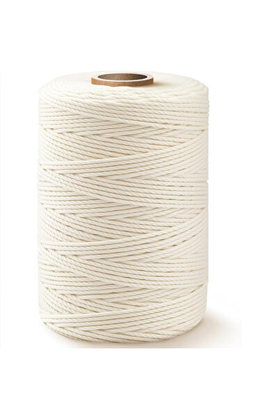 Choice بيج 1 مم 100 م مطبخ لحوم ديك رومي سجق تحميص تغليف هدايا بستنة حياكة قطن