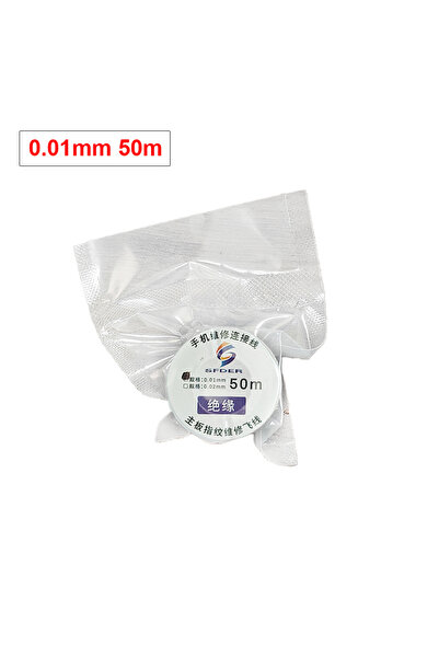 Choice 1Pcs 0.01mm Circuit Board BGA Soldering Conductor Wire 0.01mm/0.02mm I...