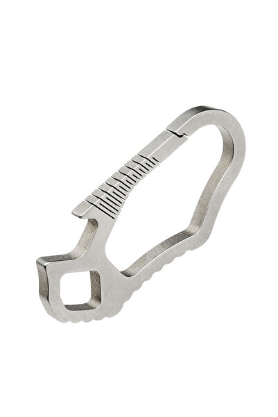 Choice Silver Mini Keychain Titanium Alloy Hook Men's Waist-Worn Creative One...