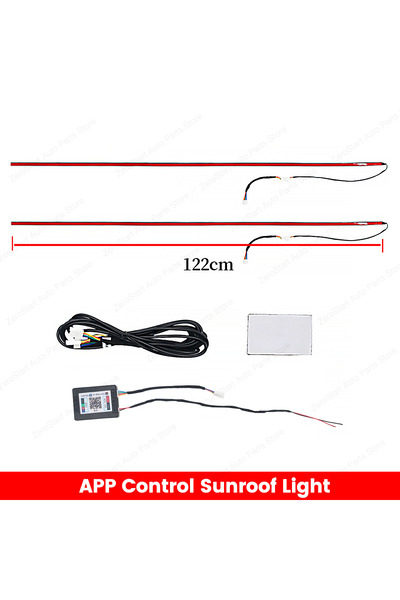 Choice مصباح فتحة السقف بتقنية LED، 256 لونًا، إضاءة محيطية لفتحة السقف، مناس...