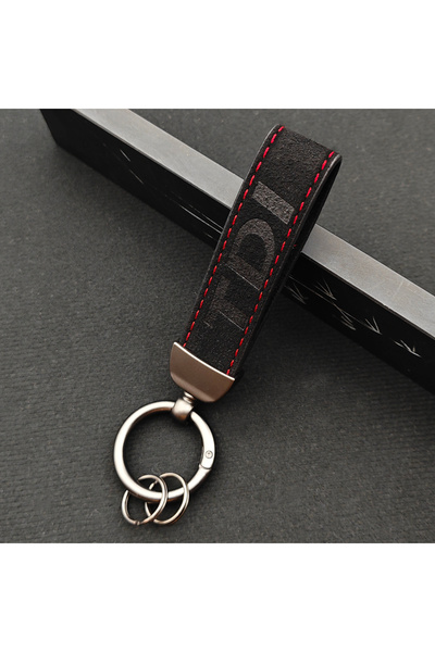 Choice TDI Black Luxury Leather TSI TDI Men Women Car Keychain ForTSI Keyring...