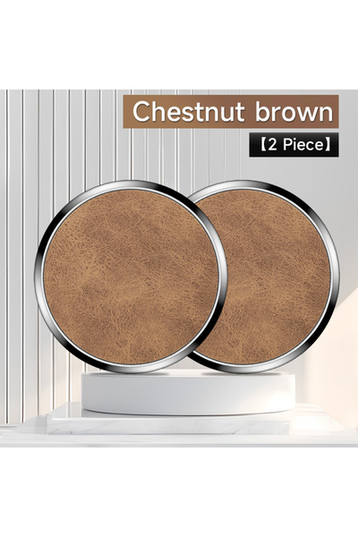 Choice8 2PCS Coffee 1PC/2PCS 7 Colors Car Coasters Cup Holder Mats Creative A...