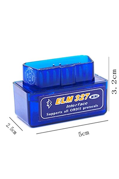 Choice جهاز فحص أعطال السيارات OBD2 صغير الحجم ELM327 V5.1 بتقنية بلوتوث 5.1،...