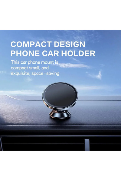 Choice A Baseus Magnetic Car Phone Holder - Full Rotation Metal Phone Stand S...