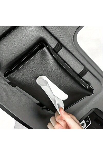 Choice Car sunshade tissue box, hanging type tissue hanging bag, paper drawin...