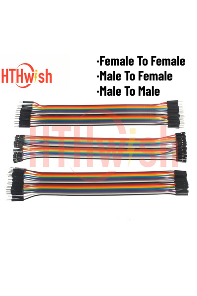 Choice 3Set-180PCS 20CM Dupont Line 1/2/3Set 20CM 20Pin DuPont Cable Connecti...