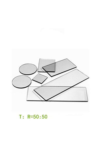 choice2 12x12x1.1mm 1 pcs 10mm 12mm 48mm Transmittance50%, Reflectance50% Gla...