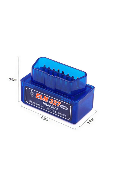 Choice جهاز فحص أعطال السيارات اللاسلكي بتقنية بلوتوث BT BLUE V2.1 ELM327 OBD...