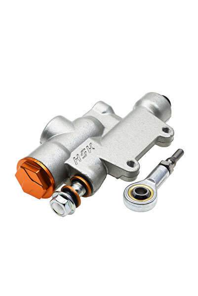 Choice5 Brake Pump Orange Motorcycle Rear Brake Master Cylinder Pump Parts Fo...