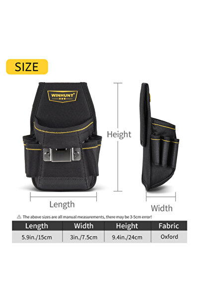 Choice طقم حزام أدوات مكون من قطعة واحدة، يتضمن حقيبة أدوات صغيرة، وحقيبة أدو...