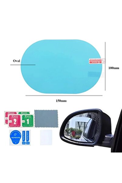 choice2 رقم 3: غشاء حماية مرآة الرؤية الخلفية للسيارة، مضاد للضباب، مضاد للوه...