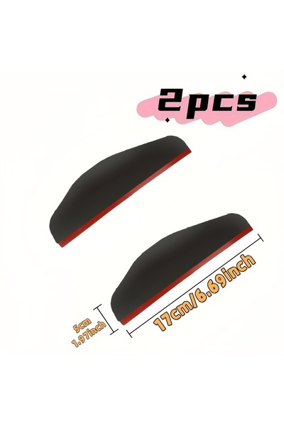 Choice قطعتان من أغطية مرايا الرؤية الخلفية للسيارة، مستلزمات أساسية للأيام ا...