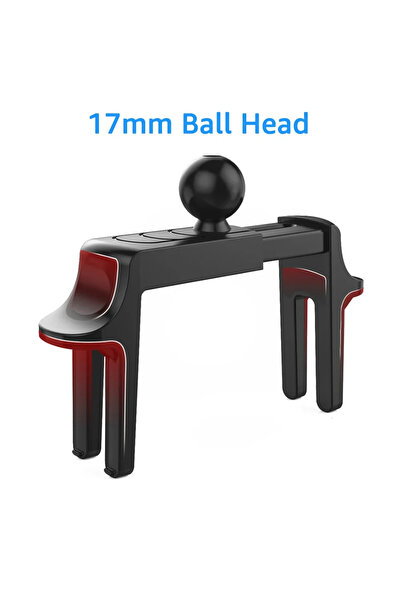 Choice VIKEFON black Universal 17mm Ball Head Base Car Round Air Vent Clip Ph...