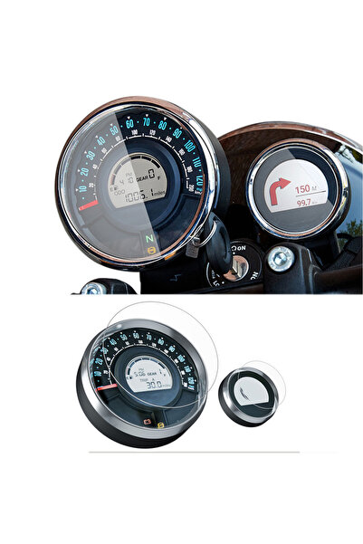 Choice1 مجموعتان من أفلام حماية لوحة العدادات من الخدوش للدراجات النارية من ر...