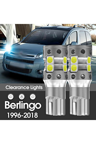 Choice6 White Berlingo 1996-2018 Canbus LED Clearance Light Parking Lamp 2pcs...
