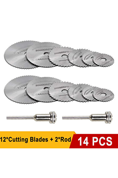 Choice مجموعة من 14 قطعة (7 قطع/14 قطعة) من شفرات القطع الفولاذية عالية السرع...