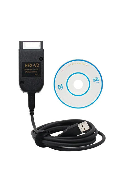 Choice black 2026 Hot Newest VCDS 25.3 HEX V2 OBD2 Diagnostic Cable – Multi-L...