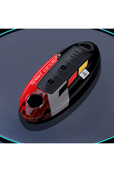 Choice A black red shell Fashion Car Key Case Cover for Nissan Leaf Micra Qas...