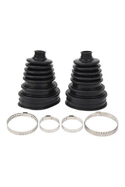 Choice طقم أغطية حماية من الغبار لأغطية مفصلات العجلات الأمامية (CV) سوداء ال...