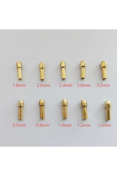 Choice 10 قطع/مجموعة محولات ظرف المثقاب، 0.5 مم - 3.2 مم، ظرف مثقاب صغير لدري...