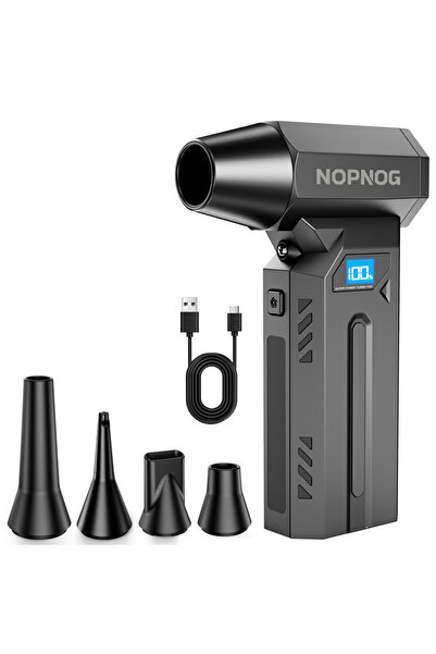 Choice مروحة قوية لإزالة الثلج عن السيارة، مزودة بإضاءة LED، وشحن من النوع C،...