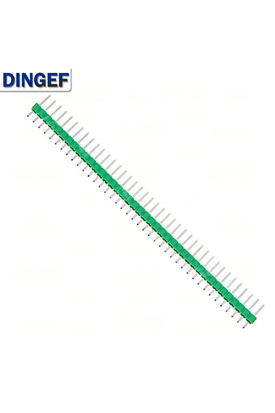 Choice Green (10PCS) 10PCS 1X40Pin Breakable Pin Header 2.54mm Single Row Mal...