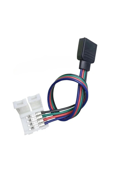 choice2 5pcs 4pin 5/10/15/20pcs 4 Pin RGB LED Strip Light Connectors Strip To...