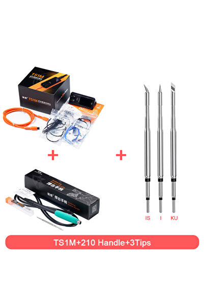 Choice4 TS1M n 210 n 3Tips MINIWARE TS1M 200W Portable Soldering Workstation:...