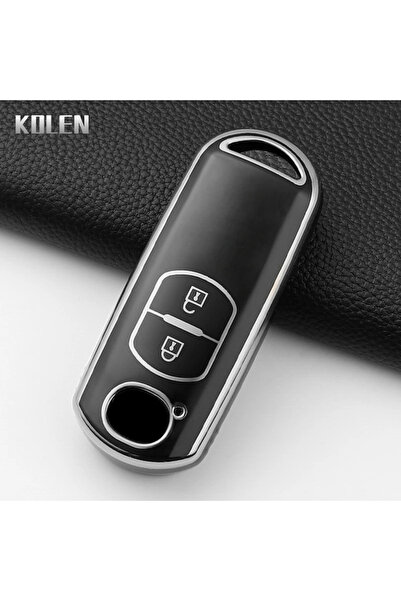 Choice27 جهاز تحكم عن بعد أسود اللون بزرين لمازدا 2، 3، 6، أتينزا، أكسيلا، دي...