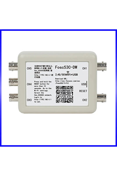 Choice جهاز Fosc53C-DW ثنائي النطاق واي فاي + مذبذب USB - جهاز كشف إشارة متزا...