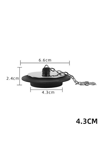 Choice1 4.3CM 10CM chain 1pcs Universal Bathroom Washbasin Stainless Steel Si...