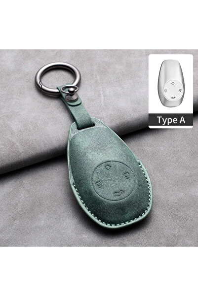 choice2 Green A1 Leather Car Remote Key Case Cover for Leapmotor T03 S01 C11 ...