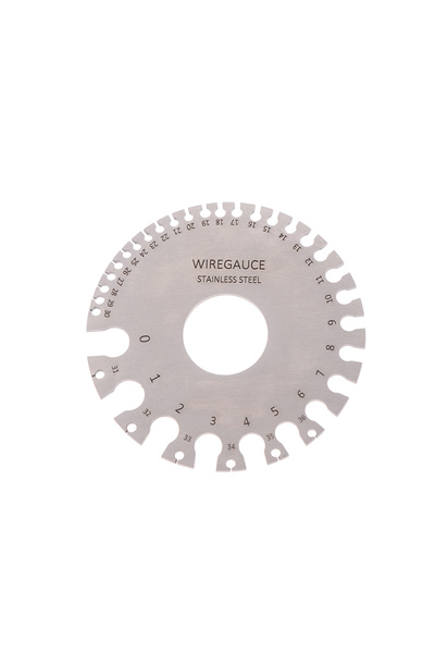 Choice1 A 0-36 Round AWG SWG Wire Gauge Thickness Ruler Gauge Diameter Stainl...
