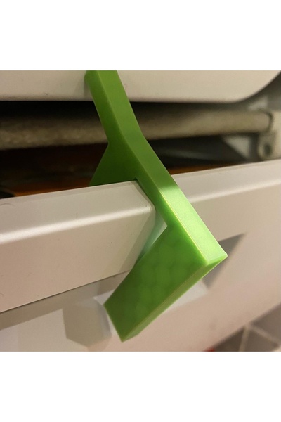 Choice1 قطعة واحدة خضراء من سدادة باب ثلاجة متنقلة بتصميم مصبوب ونظام تهوية -...