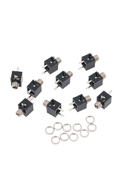 Choice PJ-301M 10PCS 2.5/3.5mm PJ301 Female Audio Connector 3 Pin DIP Headpho...